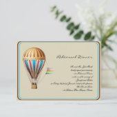 Weg-ballonvaarding Kaart (Staand voorkant)