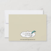 Weg-ballonvaarding Kaart (Achterkant)