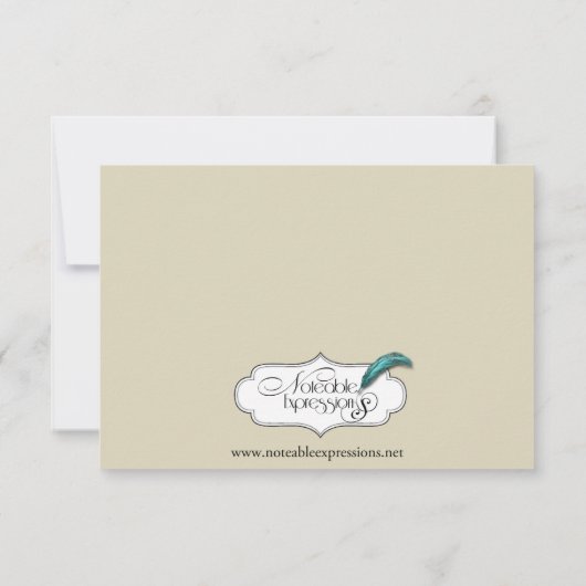 Weg-ballonvaarding Kaart (Achterkant)