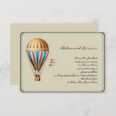 Weg-ballonvaarding Kaart (Voorkant / Achterkant)