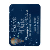  Weg-ballonvaarding met warme lucht Magneet (Verticaal)