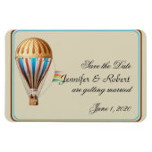 Weg-ballonvaarding met warme lucht Magneet (Horizontaal)