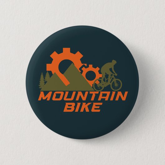 weg bergwandelwagen ronde button 5,7 cm (Voorkant)