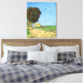Weg bij Arles door Vincent van Gogh Canvas Afdruk (Insitu (Slaapkamer))