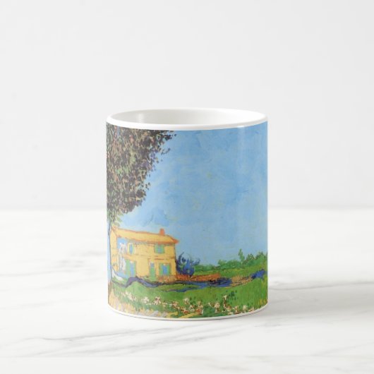 Weg bij Arles door Vincent van Gogh Koffiemok (Center)