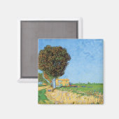 Weg bij Arles door Vincent van Gogh Magneet (Voorkant / Achterkant)