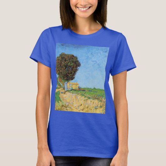 Weg bij Arles door Vincent van Gogh T-shirt (Voorkant)