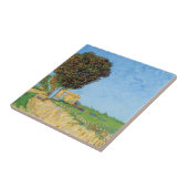 Weg bij Arles door Vincent van Gogh Tegeltje (Zijkant)