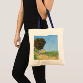 Weg bij Arles door Vincent van Gogh Tote Bag (Voorkant (product))
