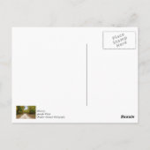 Weg bij seizoenswisseling Dank je Briefkaart (Achterkant)