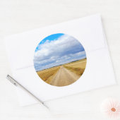 Weg Boadilla del Camino - Itero de la Vega Ronde Sticker (Envelop)
