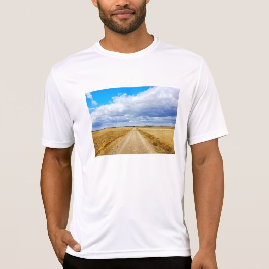 Weg Boadilla del Camino - Itero de la Vega T-shirt (Voorkant)
