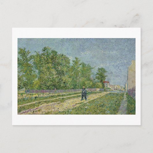 Weg, boerenschouderij, Van Gogh Fine Art Briefkaart (Voorkant)