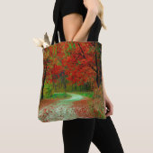 WEG BOS BOMEN BOTANISCH NATUUR LANDSCHAP TOTE BAG (Dichtbij)