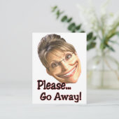 weg briefkaart (Staand voorkant)