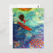 "Weg" Briefkaart (Voorkant / Achterkant)