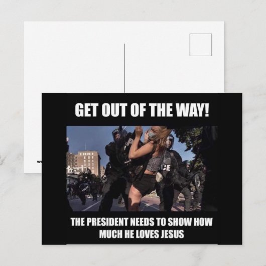 weg briefkaart (Voorkant / Achterkant)