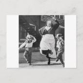 Weg dansend de dag briefkaart (Voorkant)