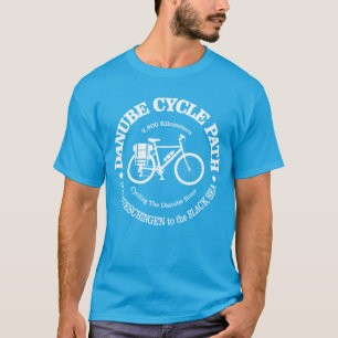 Weg Donau-cyclus (cyclus) T-shirt