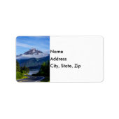 Weg door Alaska Etiket (Voorkant)