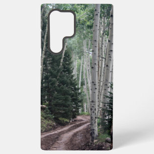 Weg door de berken Samsung telefoonhoesjes Galaxy Hoesje