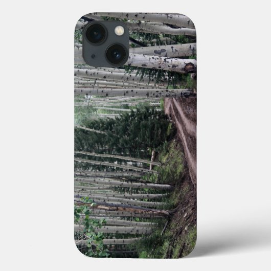 Weg door de berkenbomen iPhone-hoesjes Case-Mate iPhone Case (Achterkant)