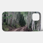 Weg door de berkenbomen iPhone-hoesjes Case-Mate iPhone Case (Achterkant (horizontaal))