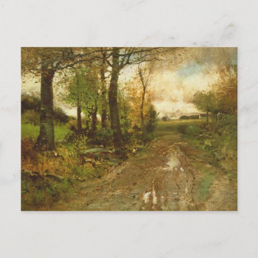 Weg door de Bossen Briefkaart (Voorkant)
