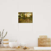 Weg door de Bossen Poster (Keuken)