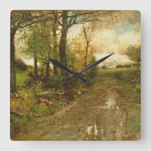 Weg door de Bossen Vierkante Klok