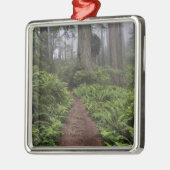 Weg door de grote roodbaars 2 metalen ornament (Links)