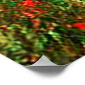 Weg door de Korn in Pourville, 1882 Poster (Hoek)