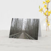 Weg door de wilde natuur kaart (Gele Bloem)