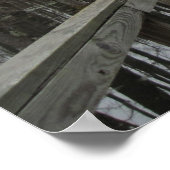 Weg door de wilde natuur poster (Hoek)