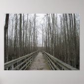 Weg door de wilde natuur poster (Voorkant)