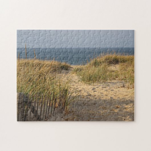 Weg door de zandduinen legpuzzel (Horizontaal)