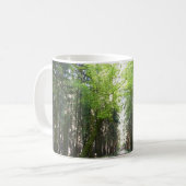Weg door het bos koffiemok (Voorkant links)