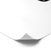 Weg drie kopende olifant Lao/Laos vlag Poster (Hoek)