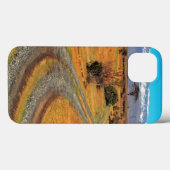 Weg en besneeuwde Cathedral Range, Champagne Case-Mate iPhone Case (Achterkant (horizontaal))