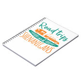 Weg- en Shenanigans Family Vacation Notitieboek (Linkerzijde)