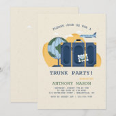 weg gaan trunk party uitnodigingen (Voorkant / Achterkant)