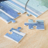 Weg Gevist met katten Schattigee kattenliefhebbers Legpuzzel (Zijkant)