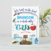 Weg Gevist, O-vis-bondgenoot, 2e verjaardagsvisvan Kaart (Staand voorkant)