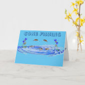 Weg Gevist Vaderdag Kaart (Gele Bloem)