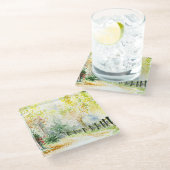 weg glazen onderzetter (Schuin)