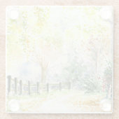 weg glazen onderzetter (Achterkant)