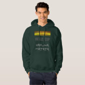 WEG-God Hakuna Matata gift Apparel Hoodie Shirt (Voorkant volledig)