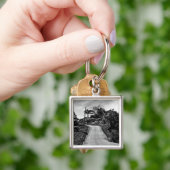 weg hoog boven sleutelhanger (Hand)