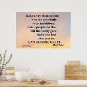 WEG HOUDEN VAN MENSEN MOTIVATIE POSTER (Keuken)