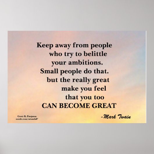 WEG HOUDEN VAN MENSEN MOTIVATIE POSTER (Voorkant)